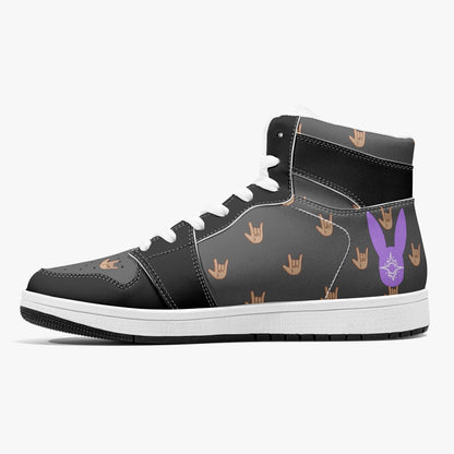 Onyx - High-Top Leather Sneakers (Men)