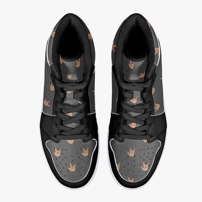 Onyx - High-Top Leather Sneakers (Men)