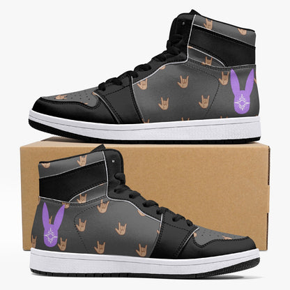 Onyx - High-Top Leather Sneakers (Men)