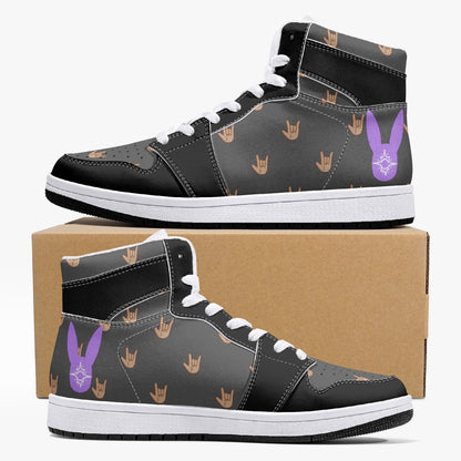 Onyx - High-Top Leather Sneakers (Men)