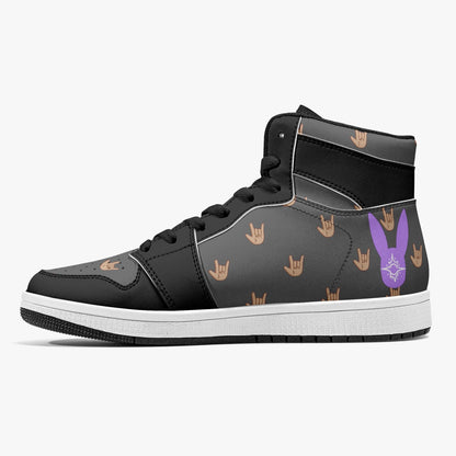 Onyx - High-Top Leather Sneakers (Men)