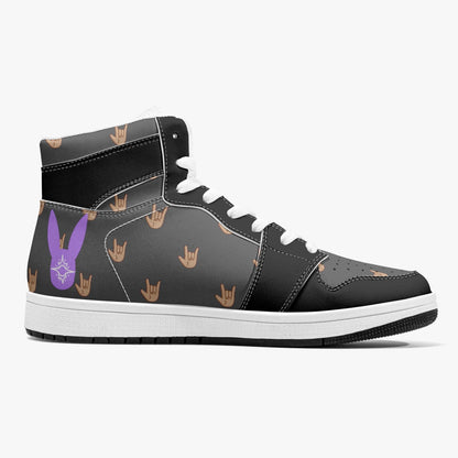 Onyx - High-Top Leather Sneakers (Men)